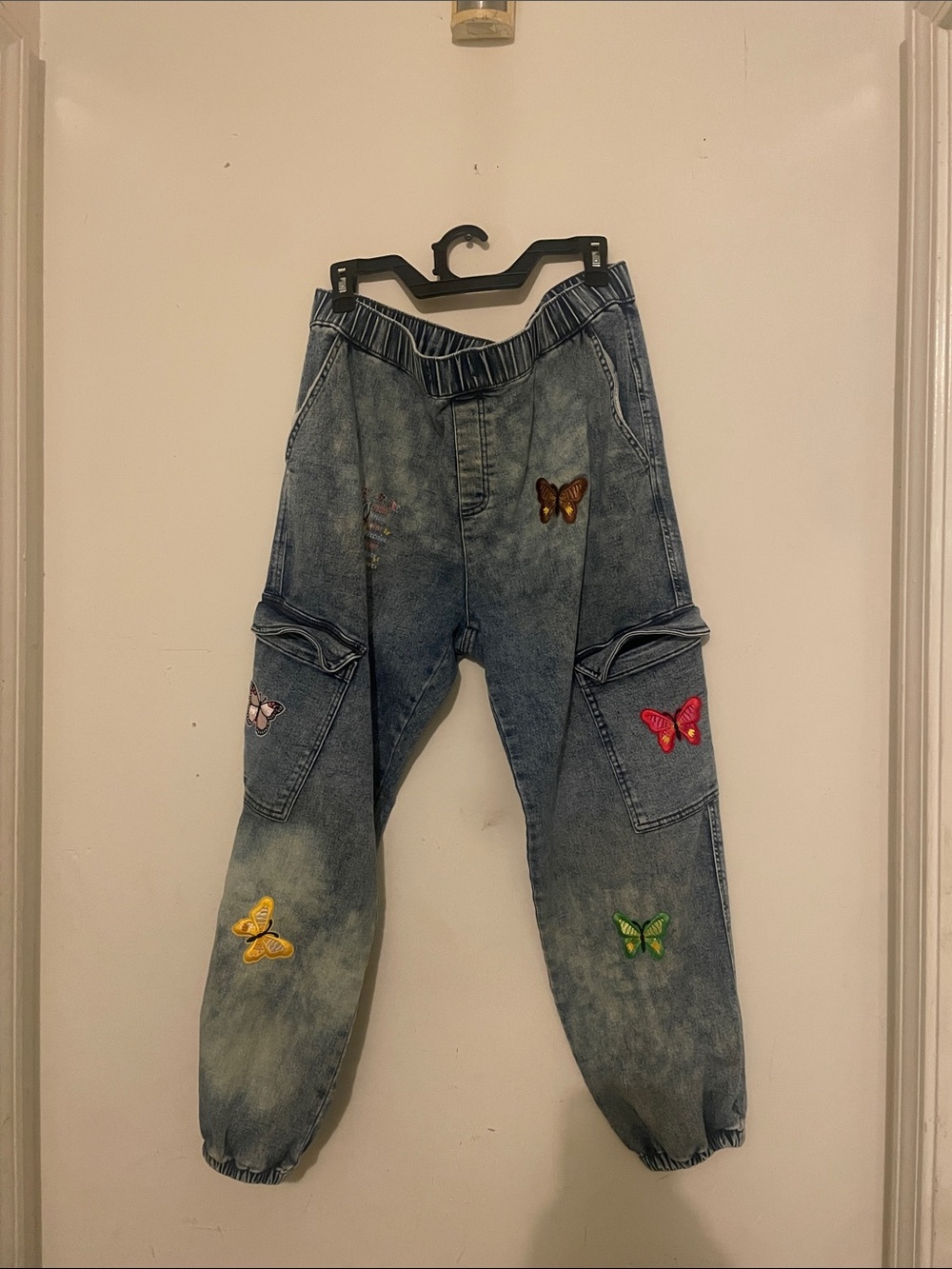 No Boundaries Light Blue Denim Skirt